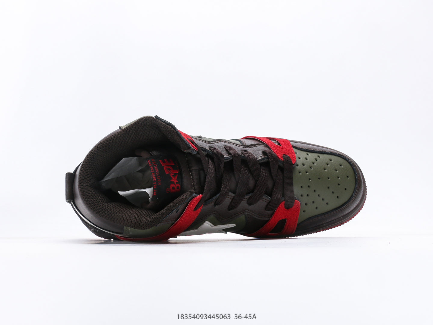 Bape-Shoes High top casual sports skateboard board shoes