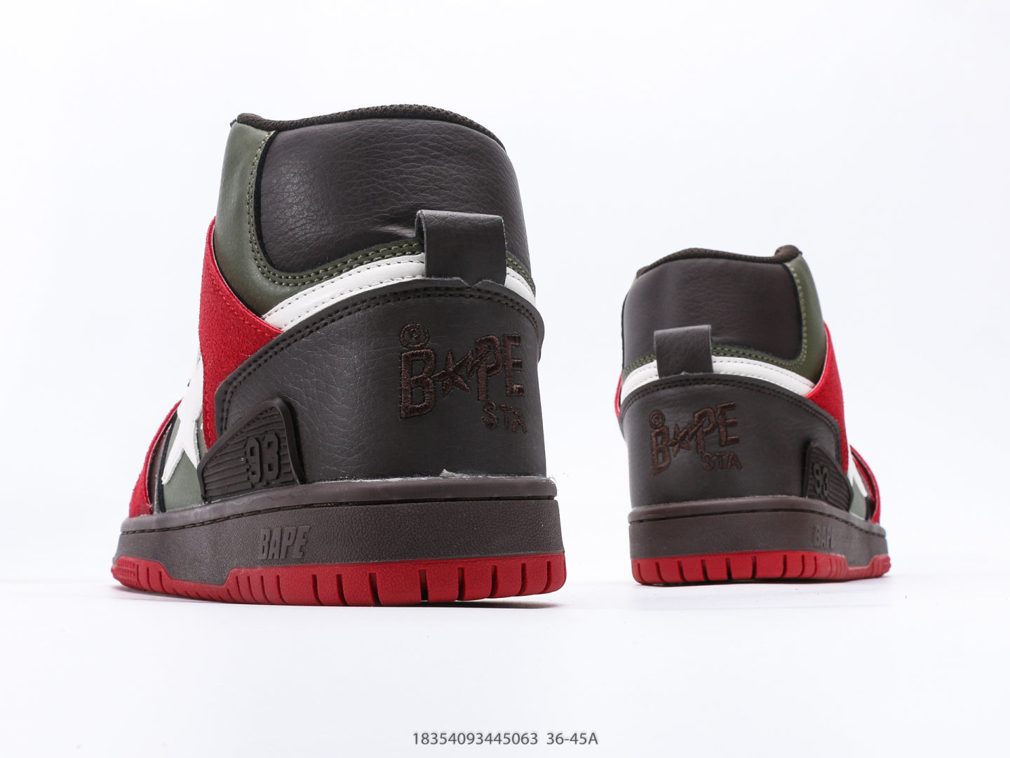 Bape-Shoes High top casual sports skateboard board shoes