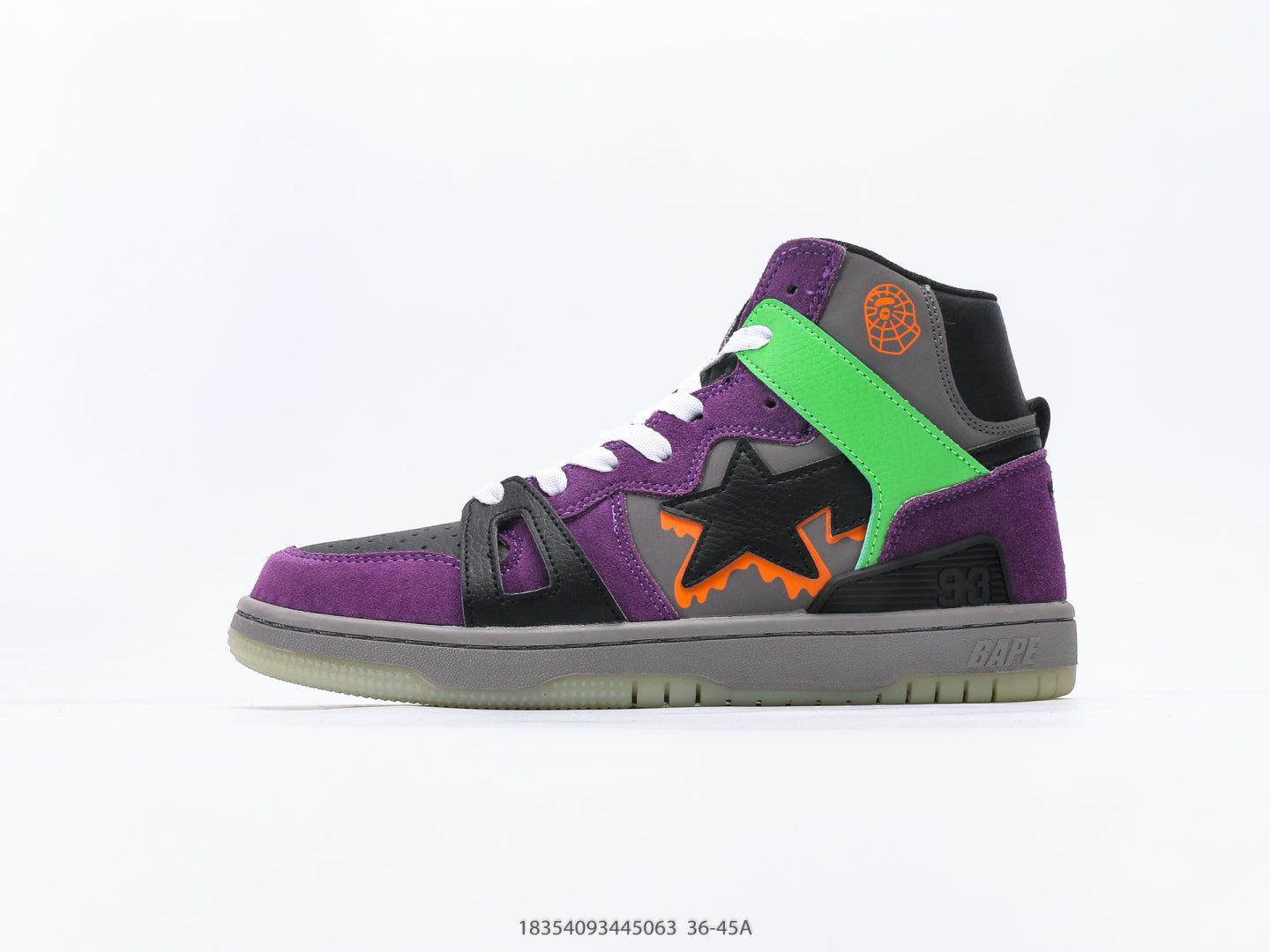 Bape-Shoes High top casual sports skateboard board shoes