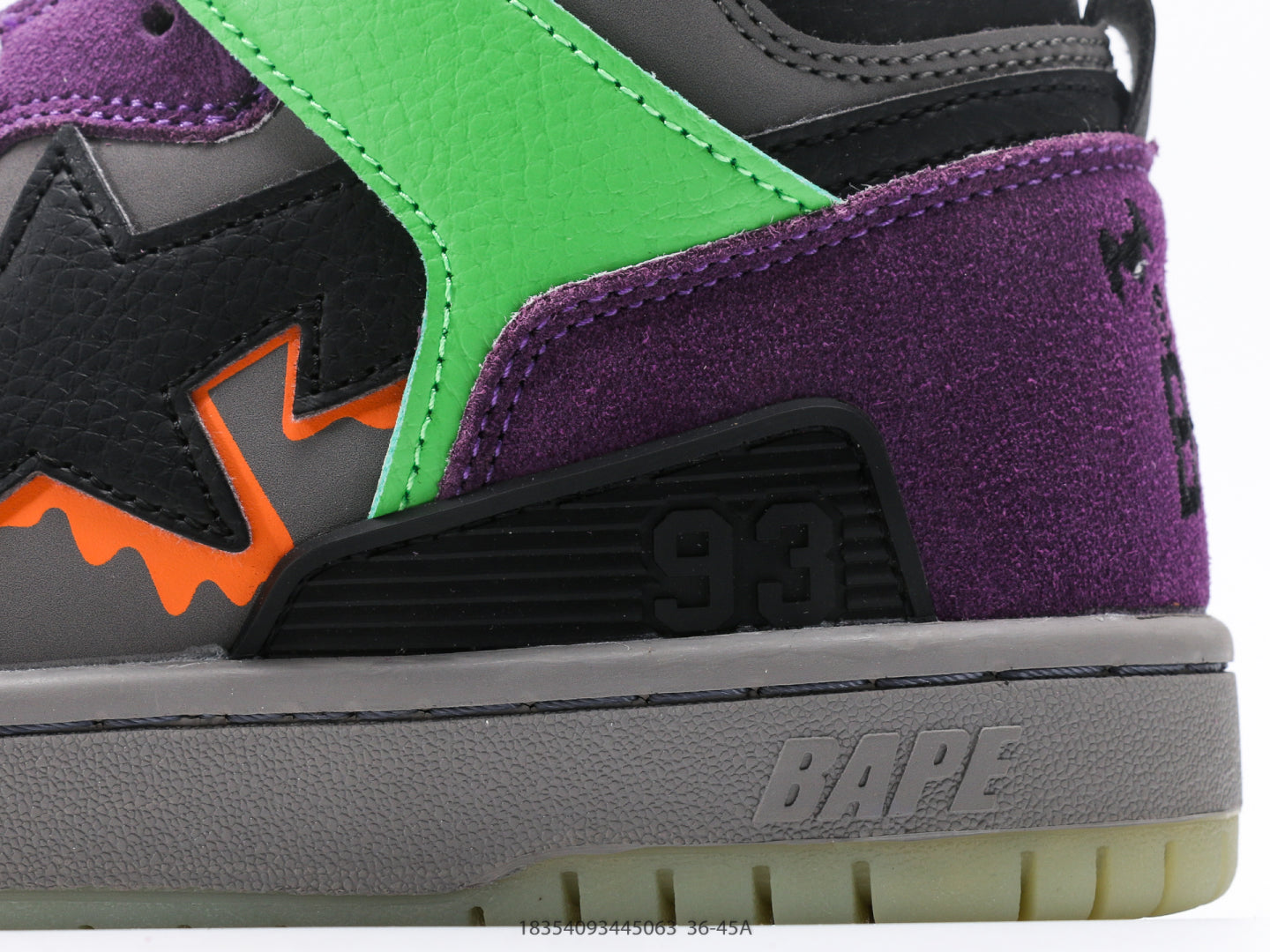 Bape-Shoes High top casual sports skateboard board shoes