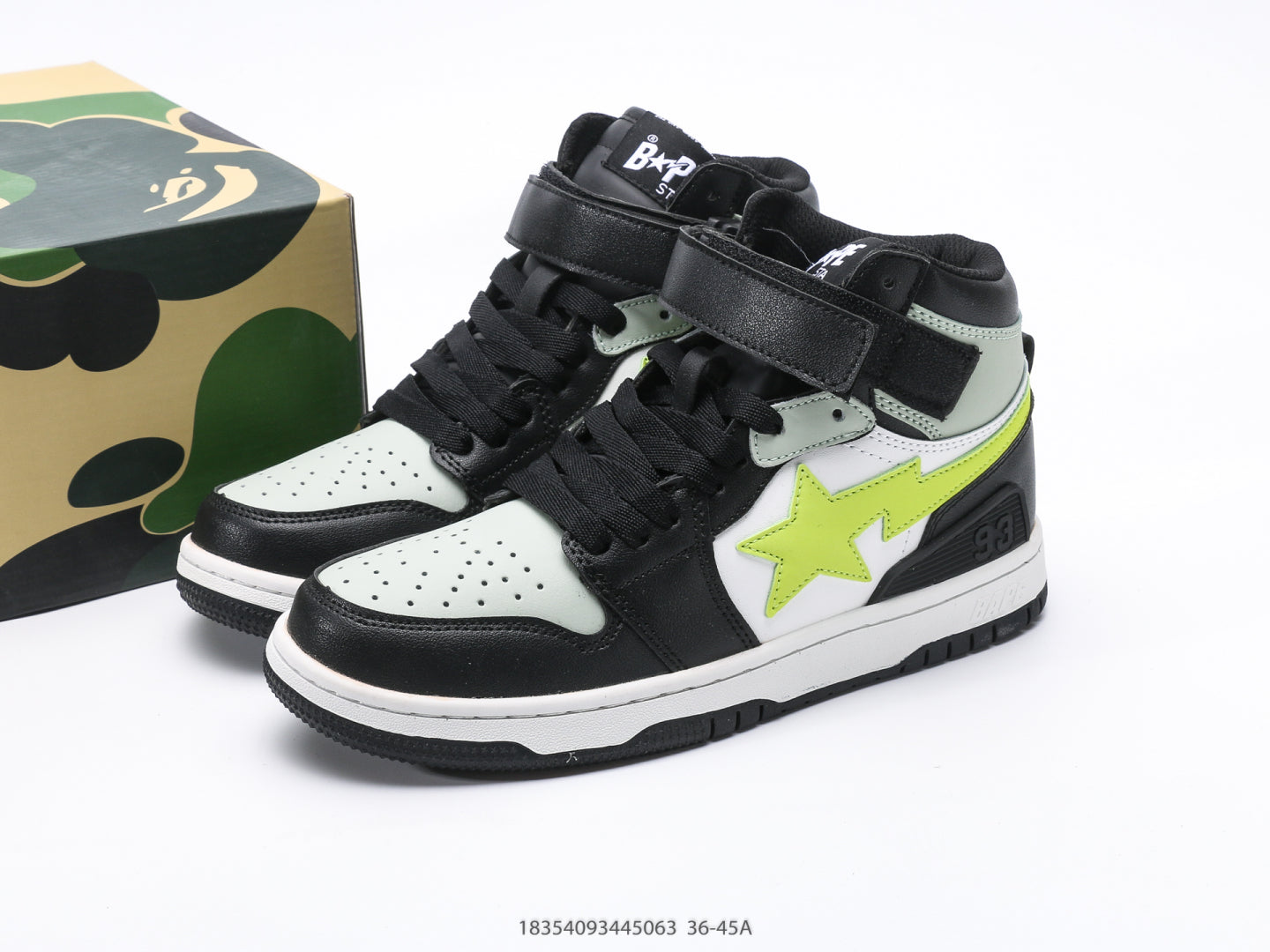 Bape-Shoes High top casual sports skateboard board shoes