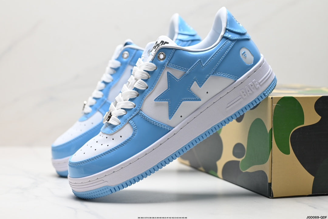 Bape-Shoes Sta Low SK8 casual sports shoes