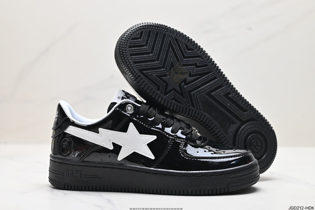 Bape-Shoes Couple Casual Board Shoes