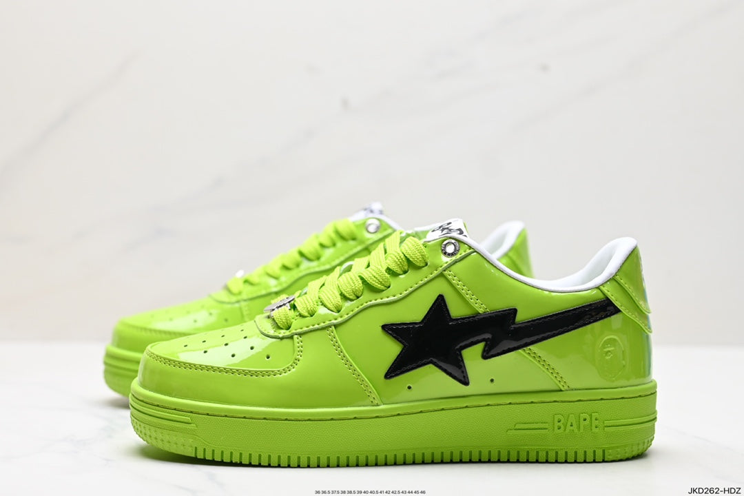 Bape-Shoes 07 Low A BATHONG APE Casual Board Shoes