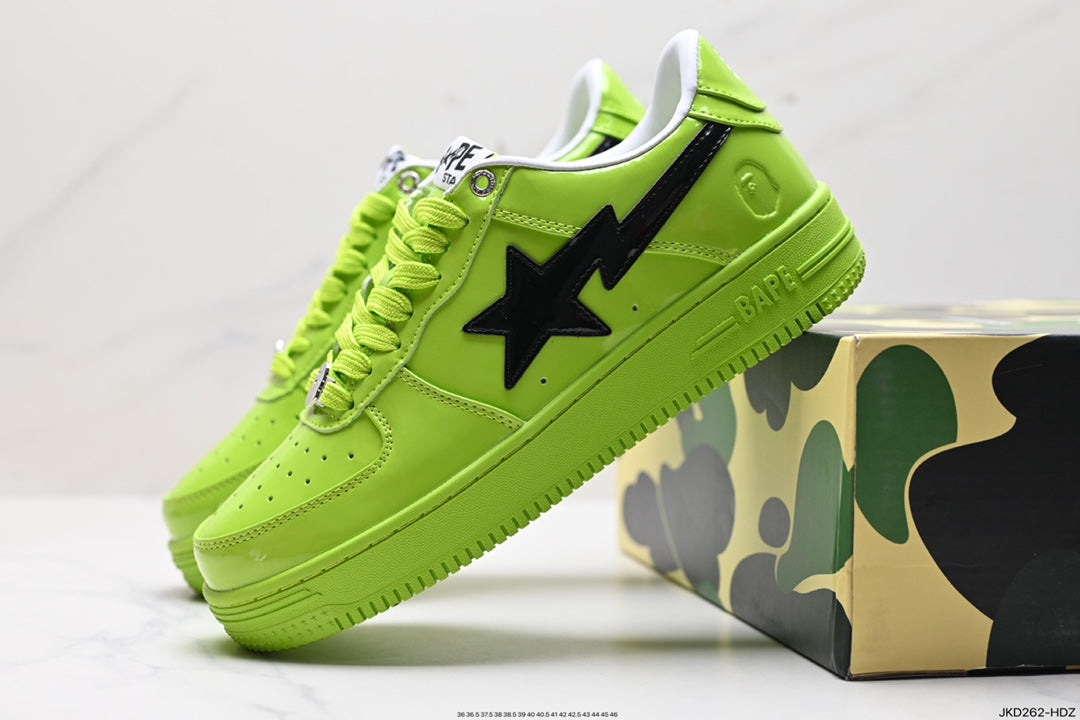 Bape-Shoes 07 Low A BATHONG APE Casual Board Shoes