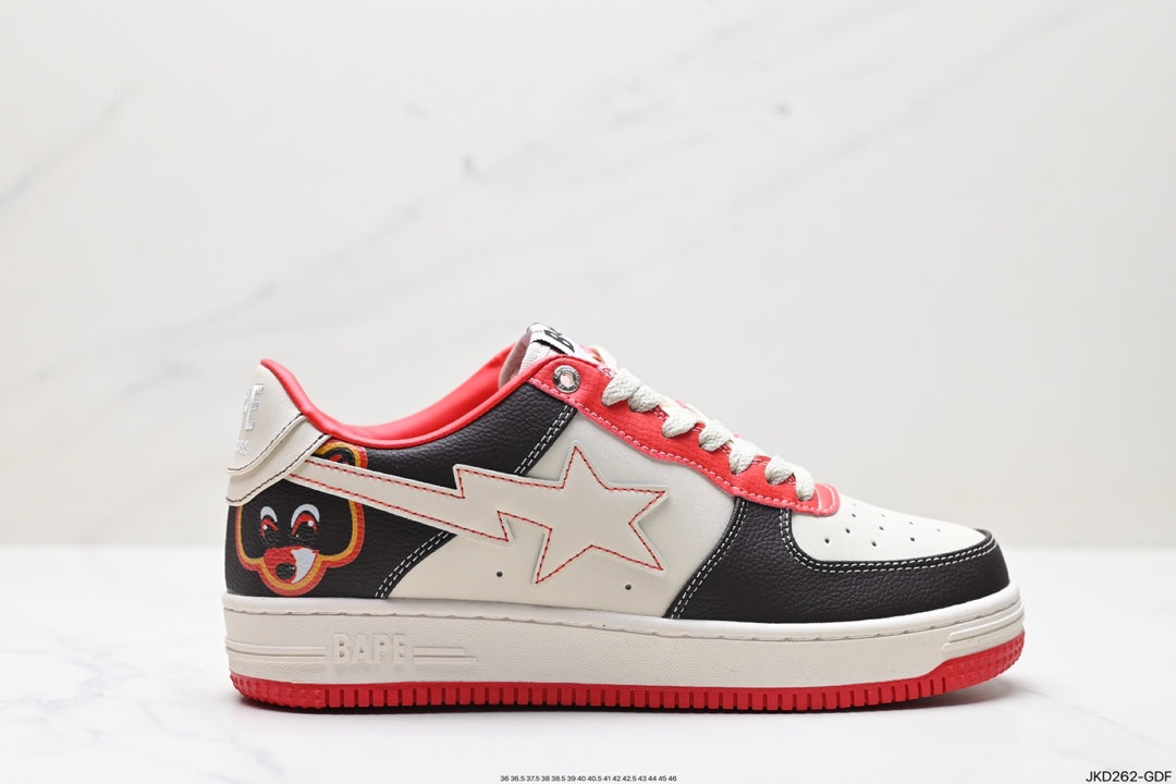 Bape-Shoes casual sports skateboard board shoes