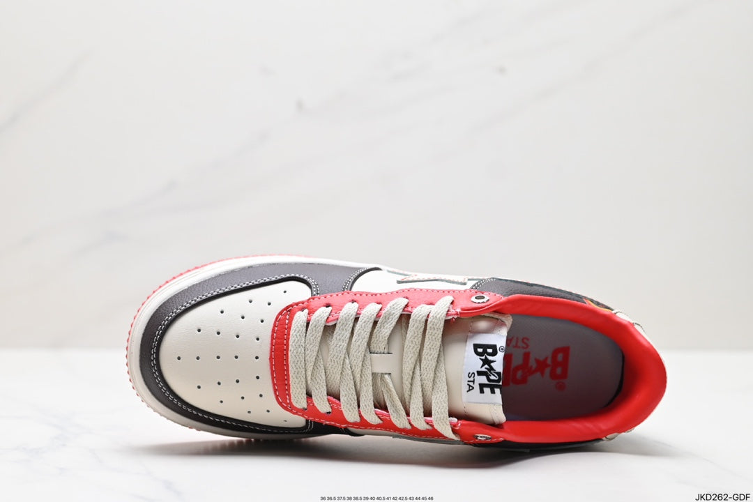 Bape-Shoes casual sports skateboard board shoes