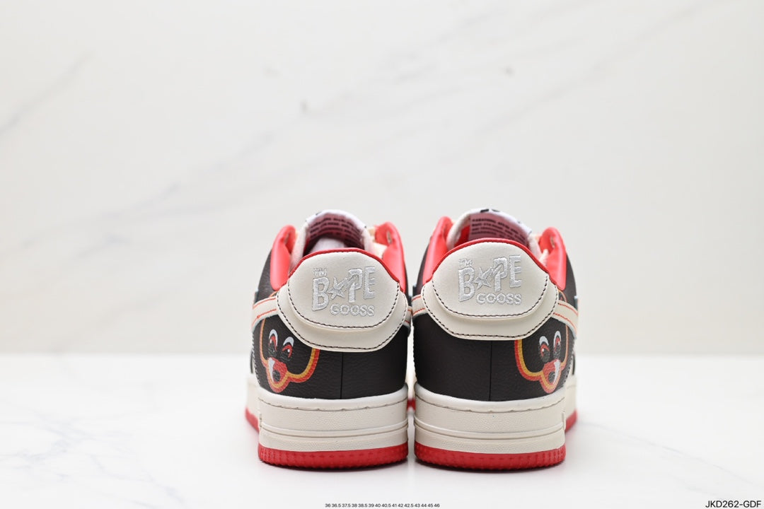 Bape-Shoes casual sports skateboard board shoes