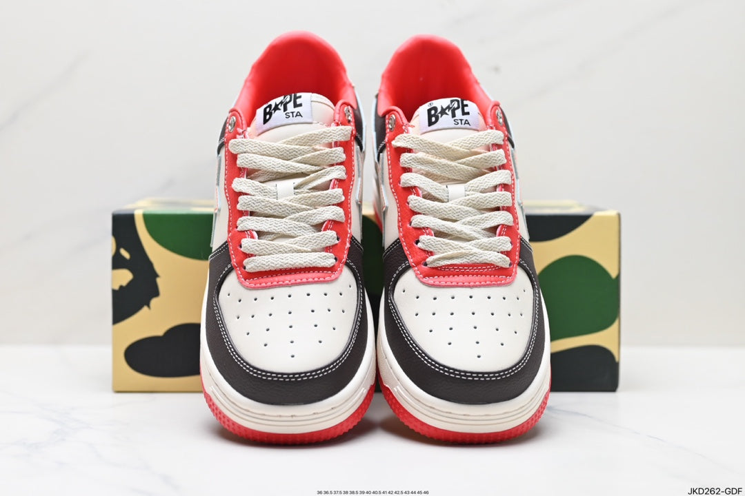 Bape-Shoes casual sports skateboard board shoes