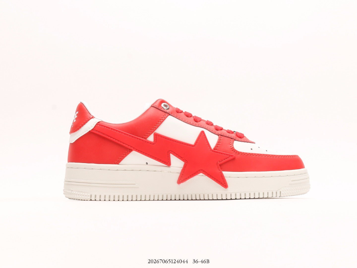 Bape-Shoes Classic Lacquer Leather Low cut Sports Leisure Board Shoes