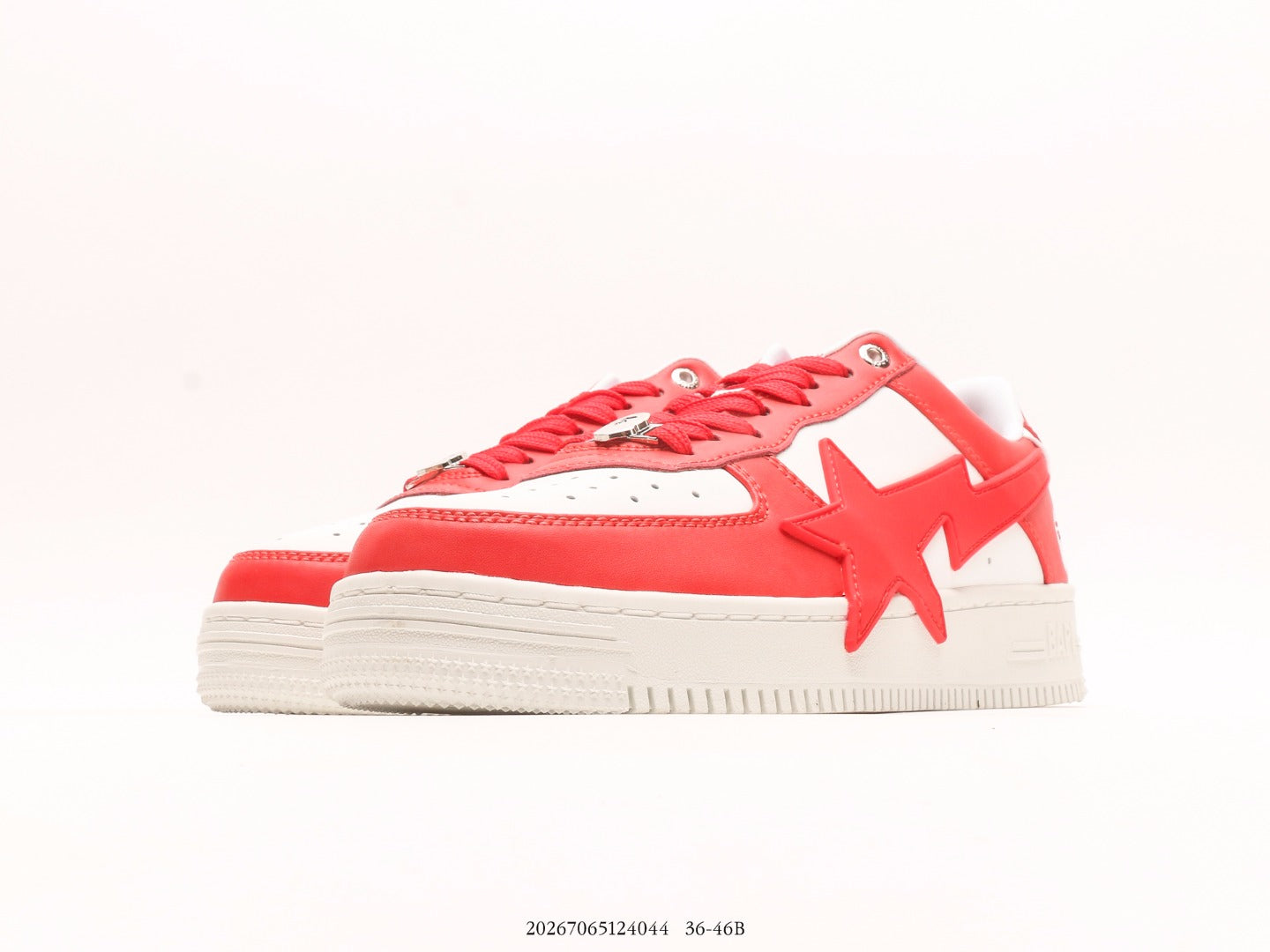 Bape-Shoes Classic Lacquer Leather Low cut Sports Leisure Board Shoes