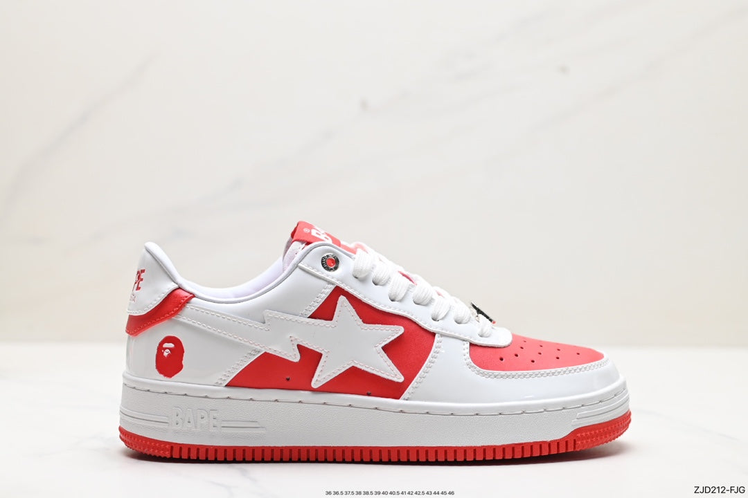 Bape-Shoes low cut casual sports shoes