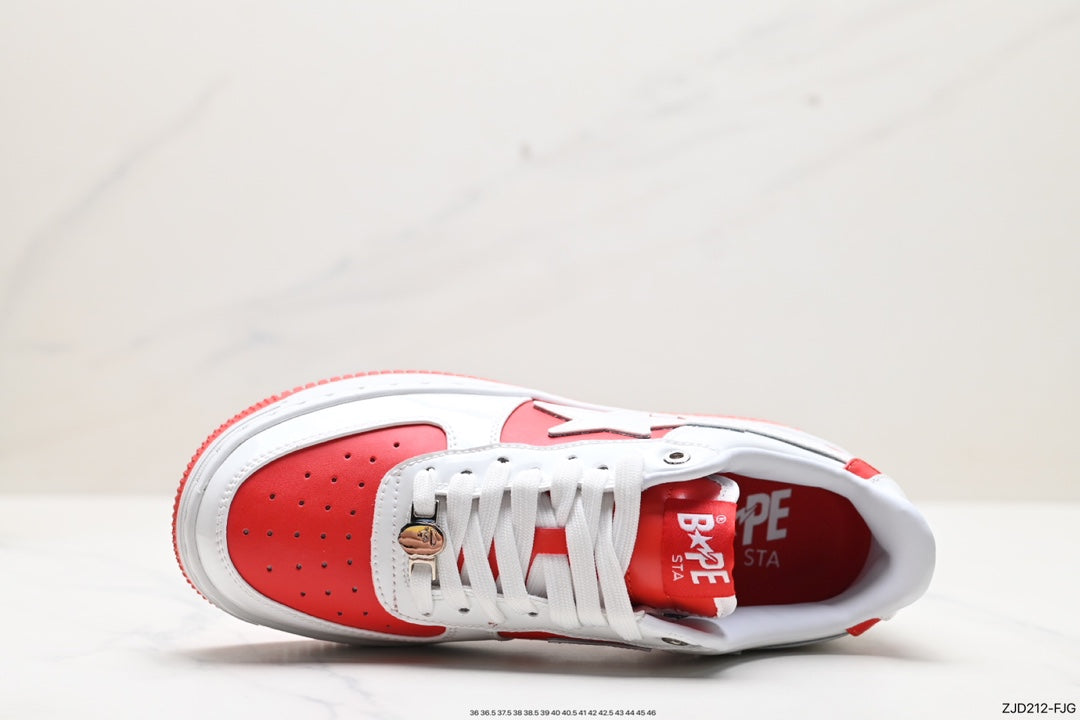 Bape-Shoes low cut casual sports shoes