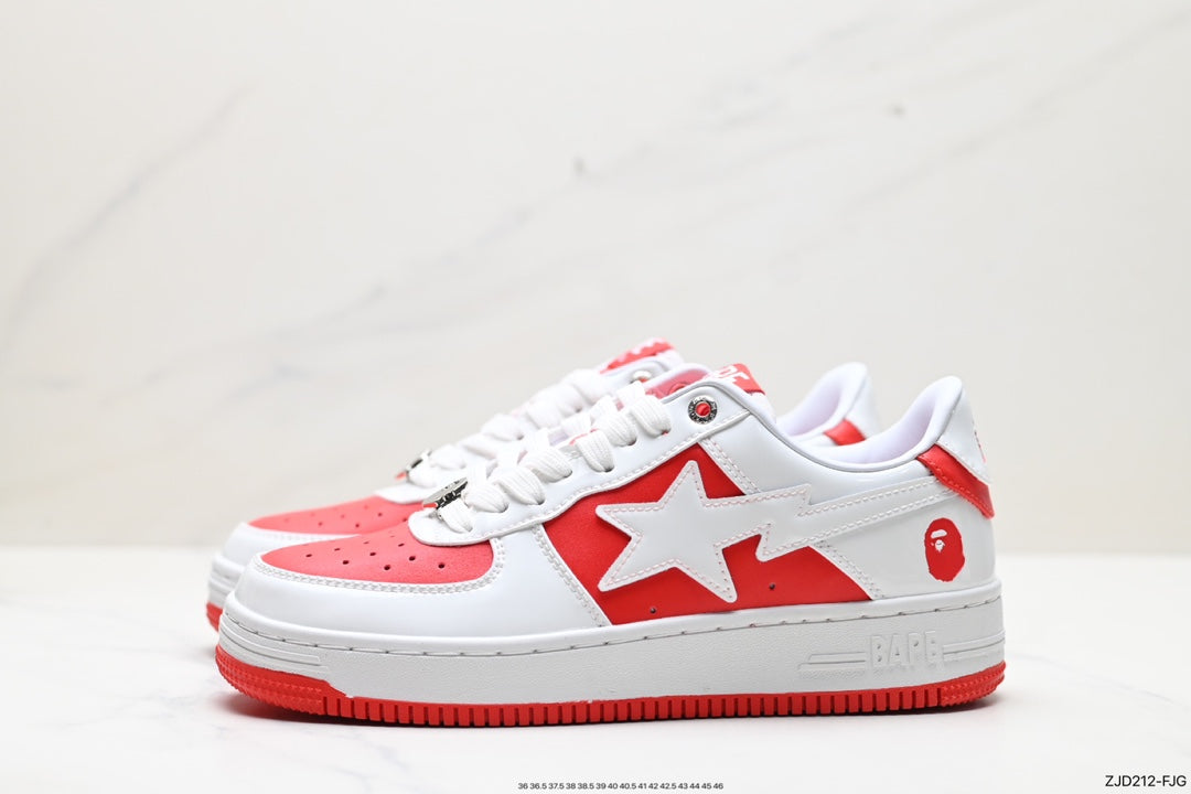 Bape-Shoes low cut casual sports shoes