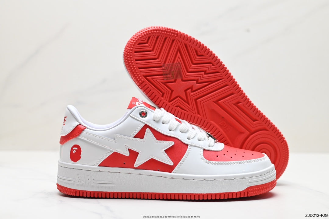 Bape-Shoes low cut casual sports shoes