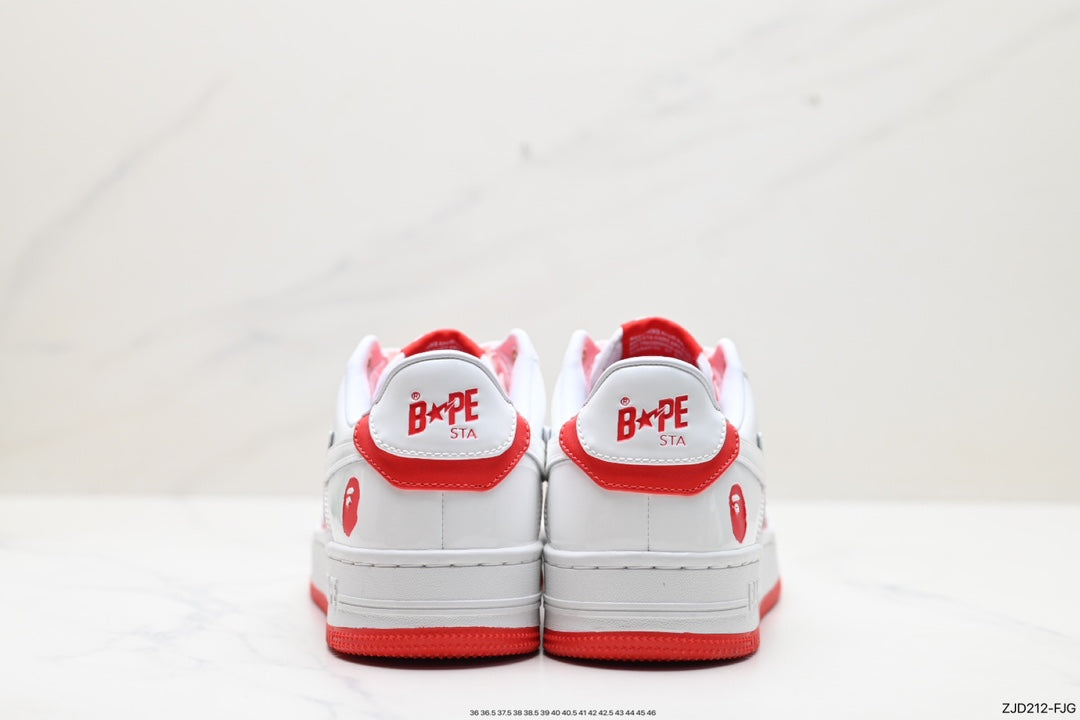 Bape-Shoes low cut casual sports shoes
