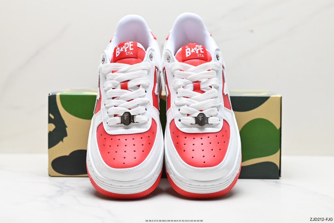 Bape-Shoes low cut casual sports shoes
