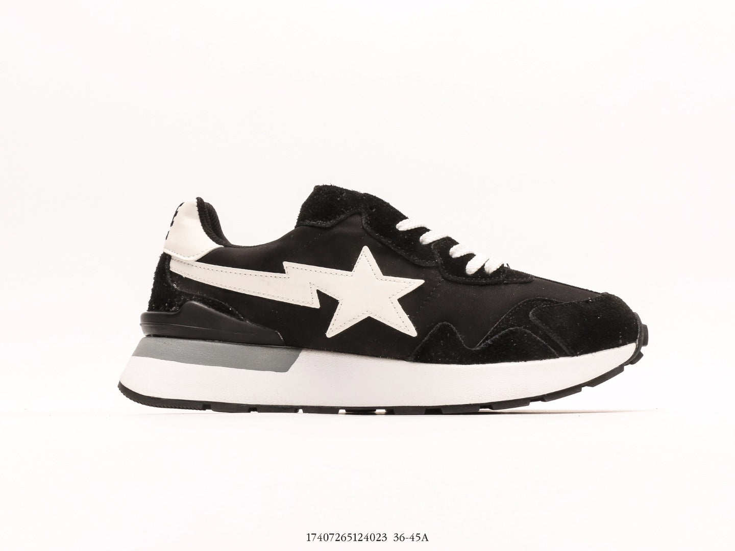 Bape-Shoes Classic Low cut Sports and Leisure Board Shoes