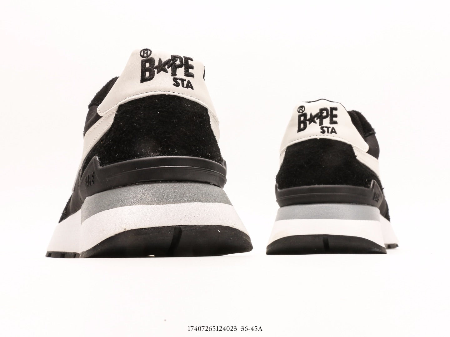 Bape-Shoes Classic Low cut Sports and Leisure Board Shoes