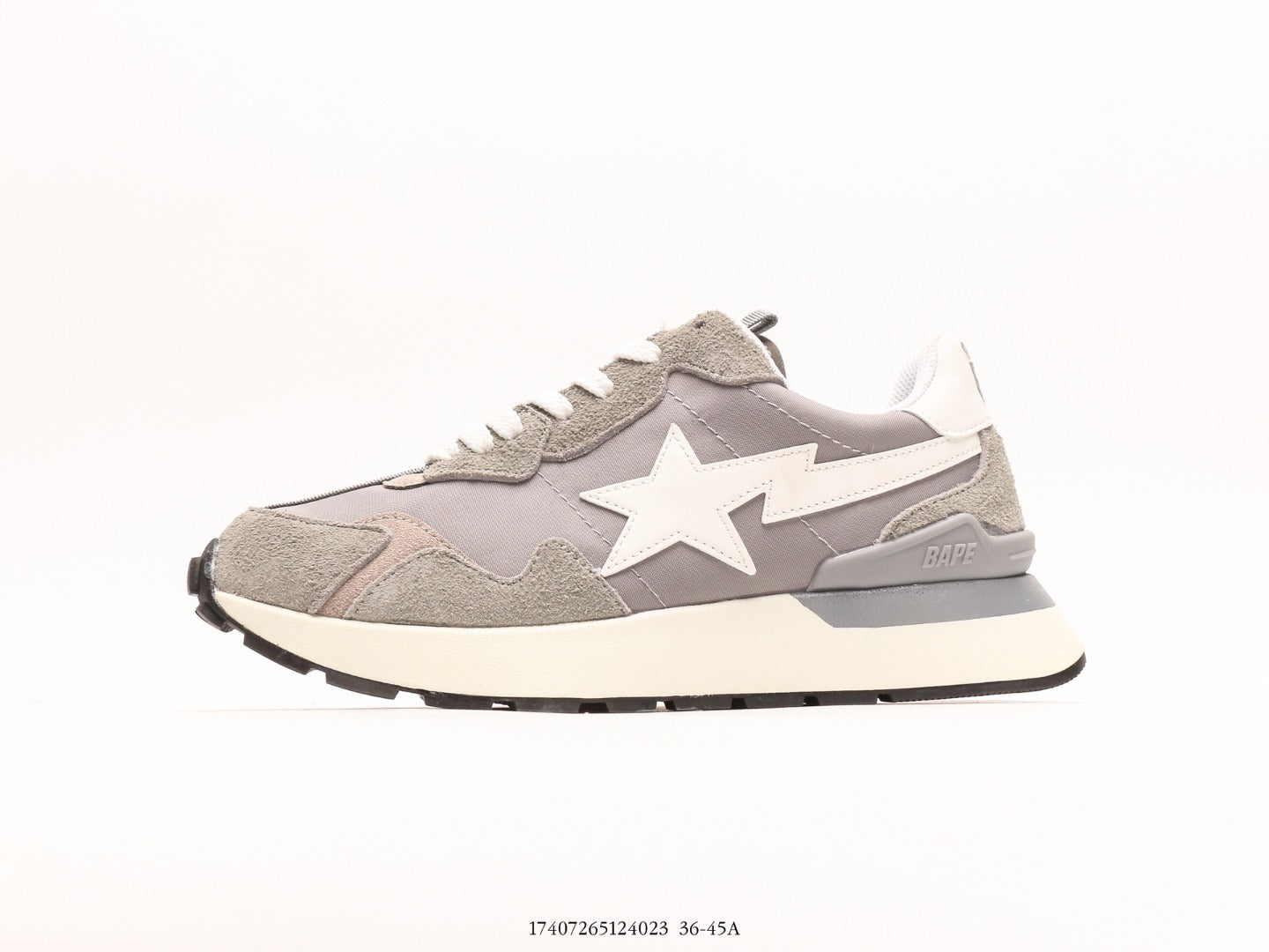 Bape-Shoes Classic Low cut Sports and Leisure Board Shoes