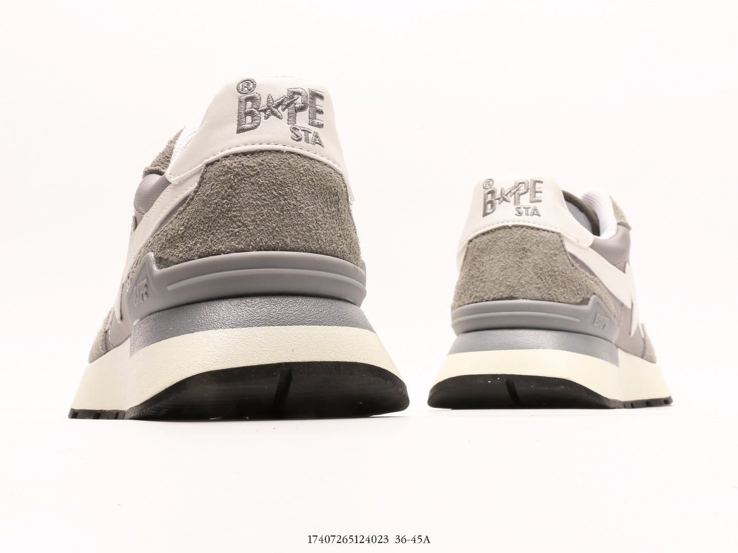 Bape-Shoes Classic Low cut Sports and Leisure Board Shoes