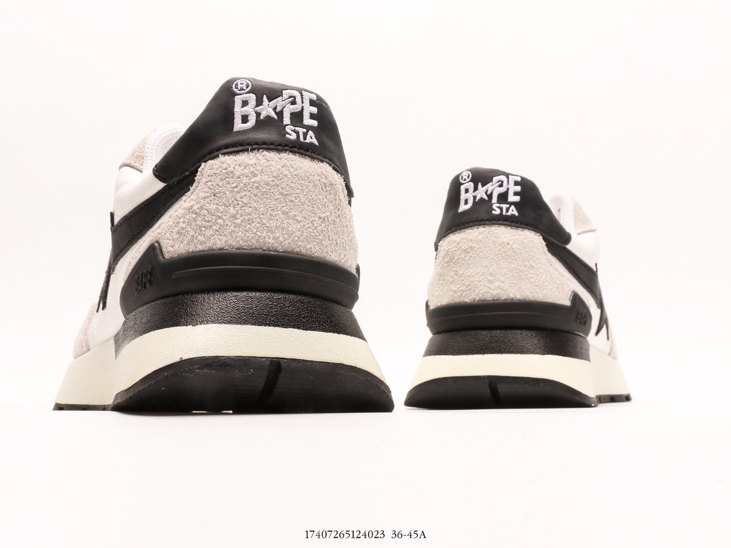 Bape-Shoes Classic Low cut Sports and Leisure Board Shoes