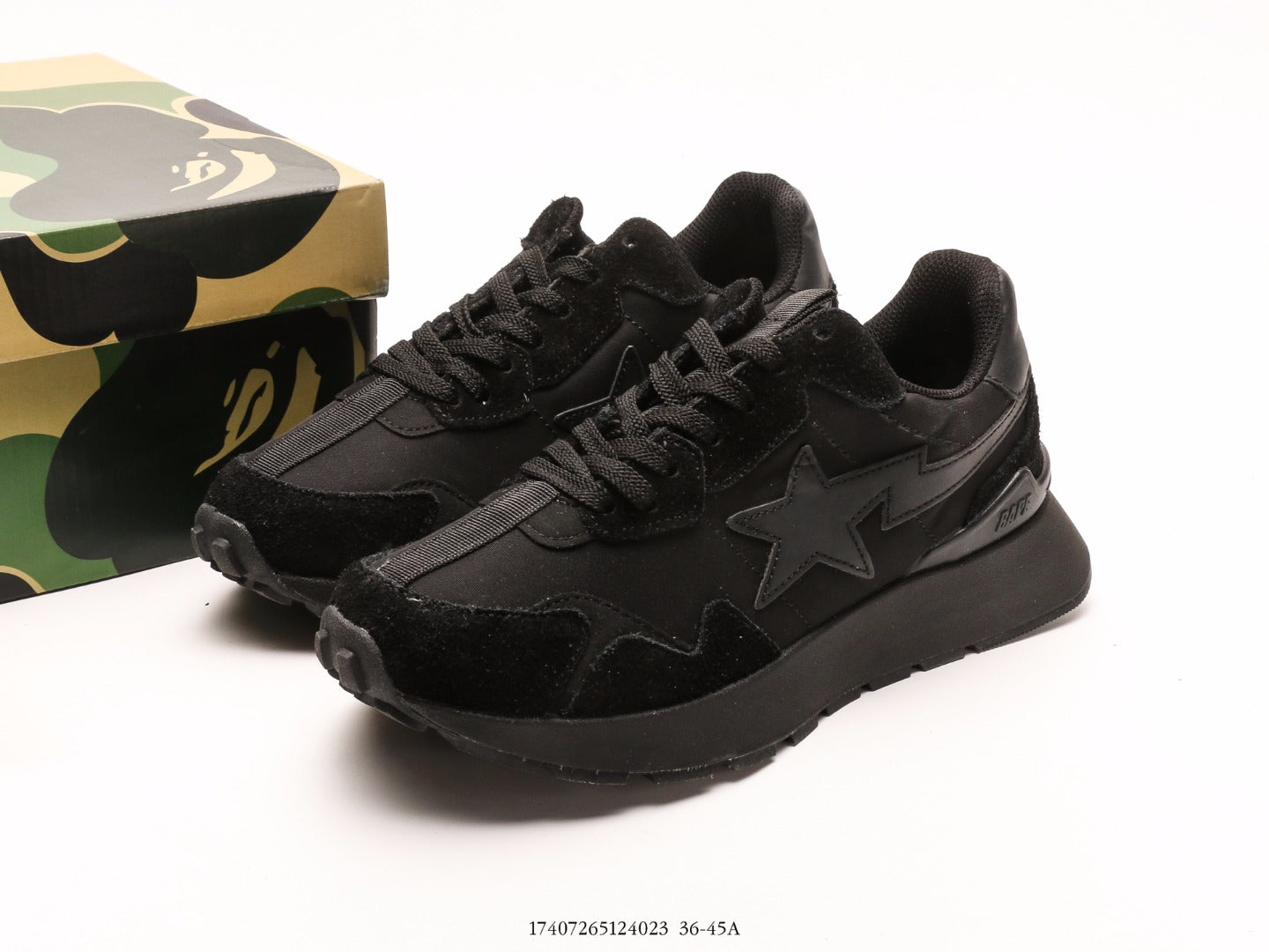 Bape-Shoes Classic Low cut Sports Leisure Board Shoes
