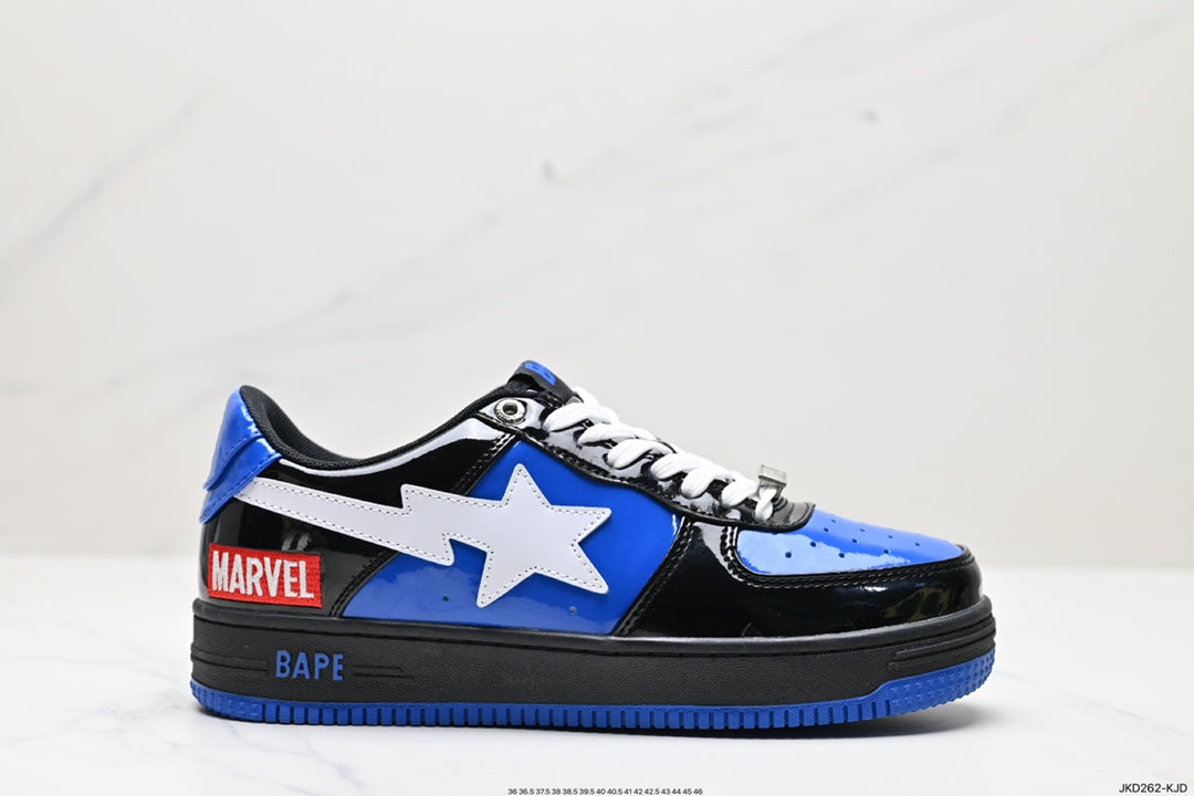 Bape-Shoes Low Cut Casual Sports Shoes