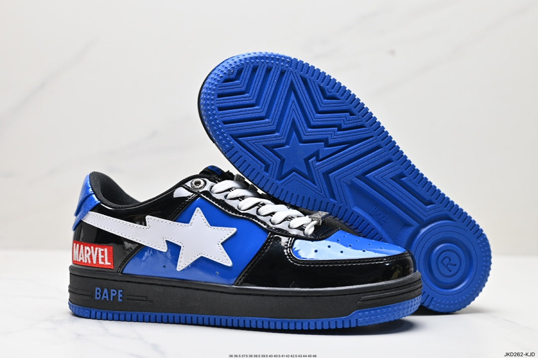 Bape-Shoes Low Cut Casual Sports Shoes