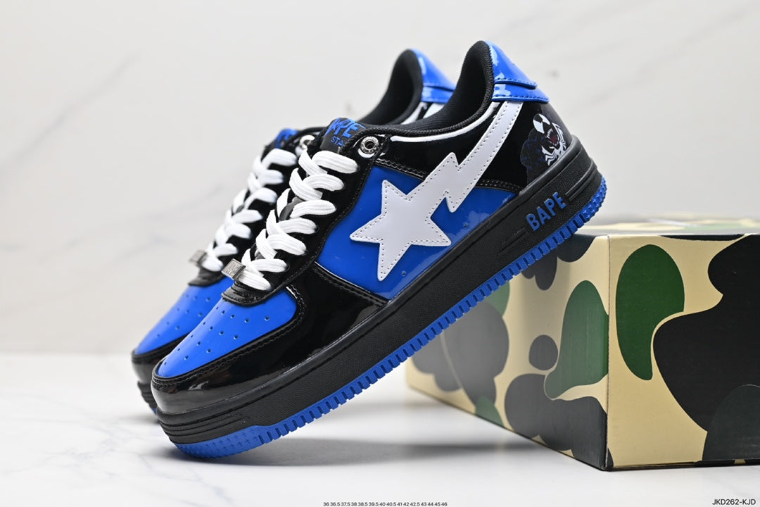 Bape-Shoes Low Cut Casual Sports Shoes