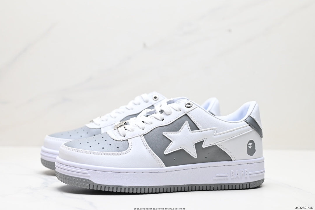Bape-Shoes Low Cut Casual Sports Shoes