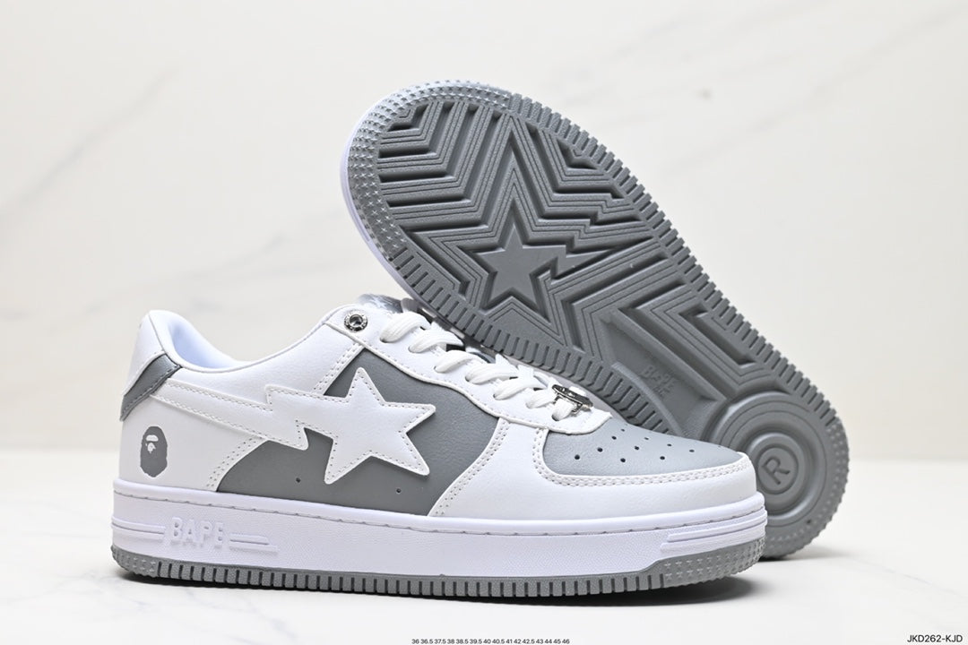Bape-Shoes Low Cut Casual Sports Shoes