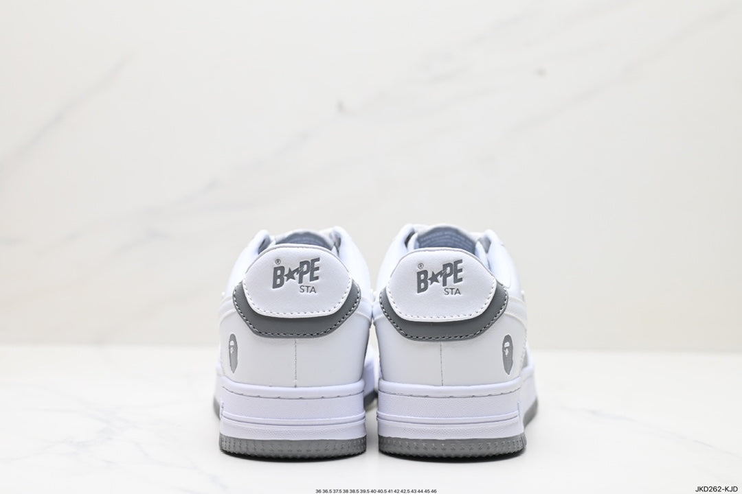 Bape-Shoes Low Cut Casual Sports Shoes