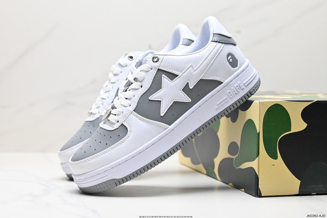 Bape-Shoes Low Cut Casual Sports Shoes