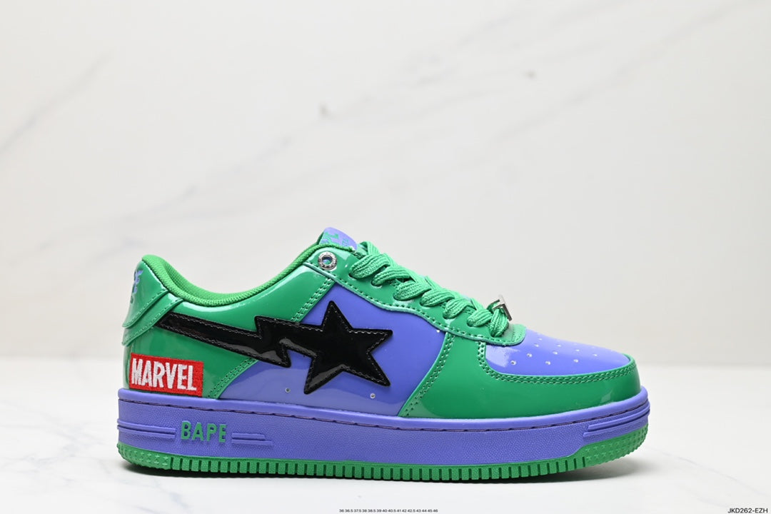 Bape-Shoes Low Cut Casual Sports Shoes