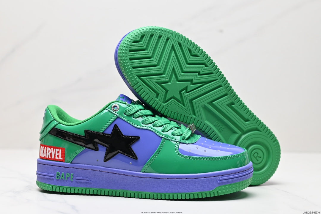 Bape-Shoes Low Cut Casual Sports Shoes