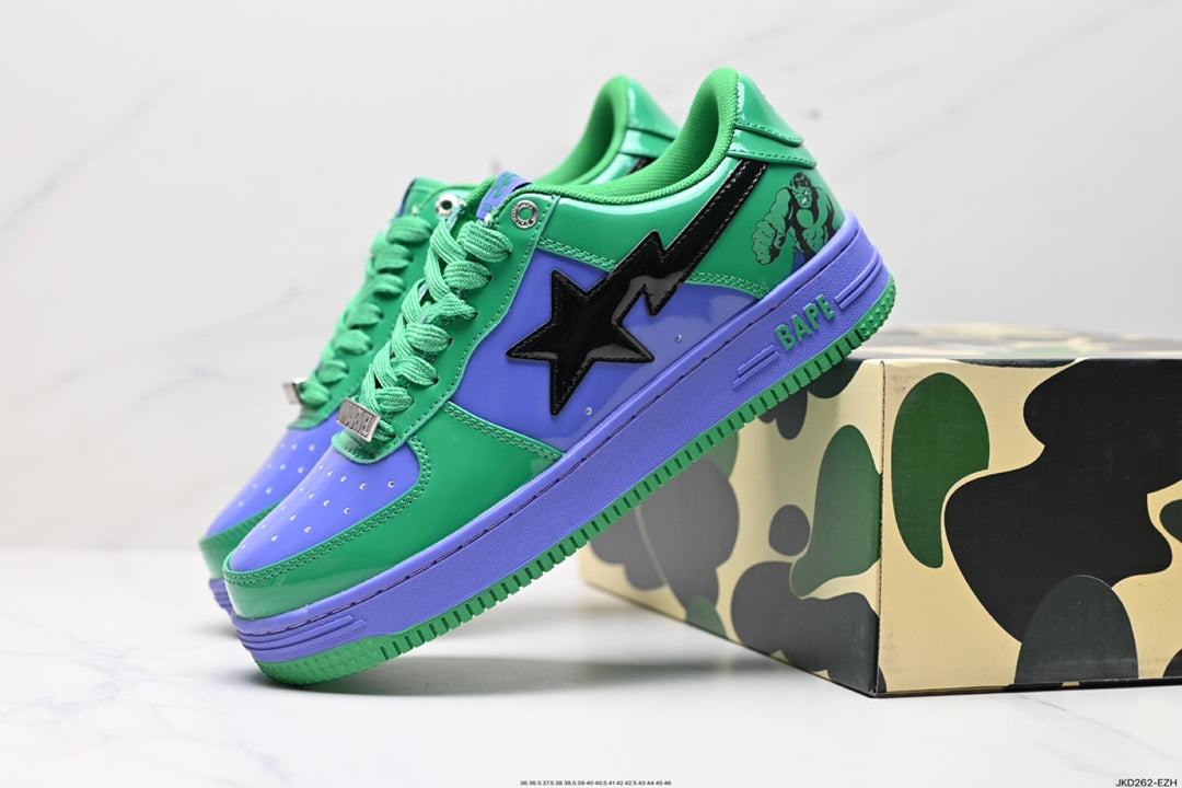 Bape-Shoes Low Cut Casual Sports Shoes