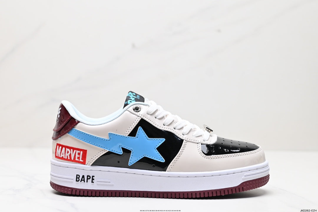 Bape-Shoes Low Cut Casual Sports Shoes