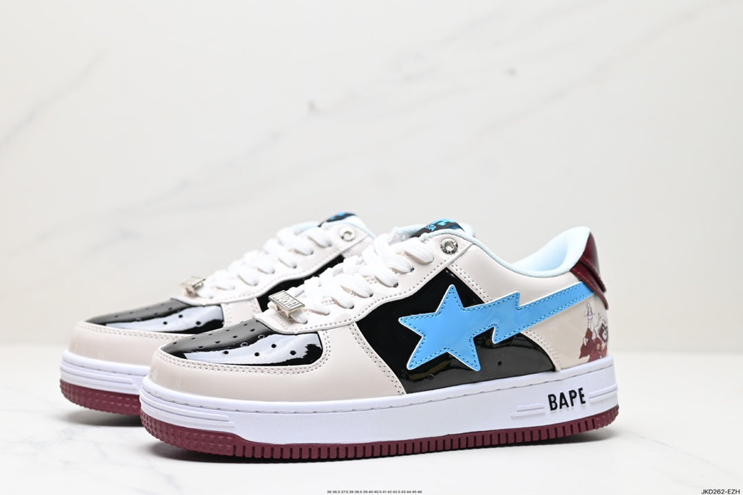 Bape-Shoes Low Cut Casual Sports Shoes