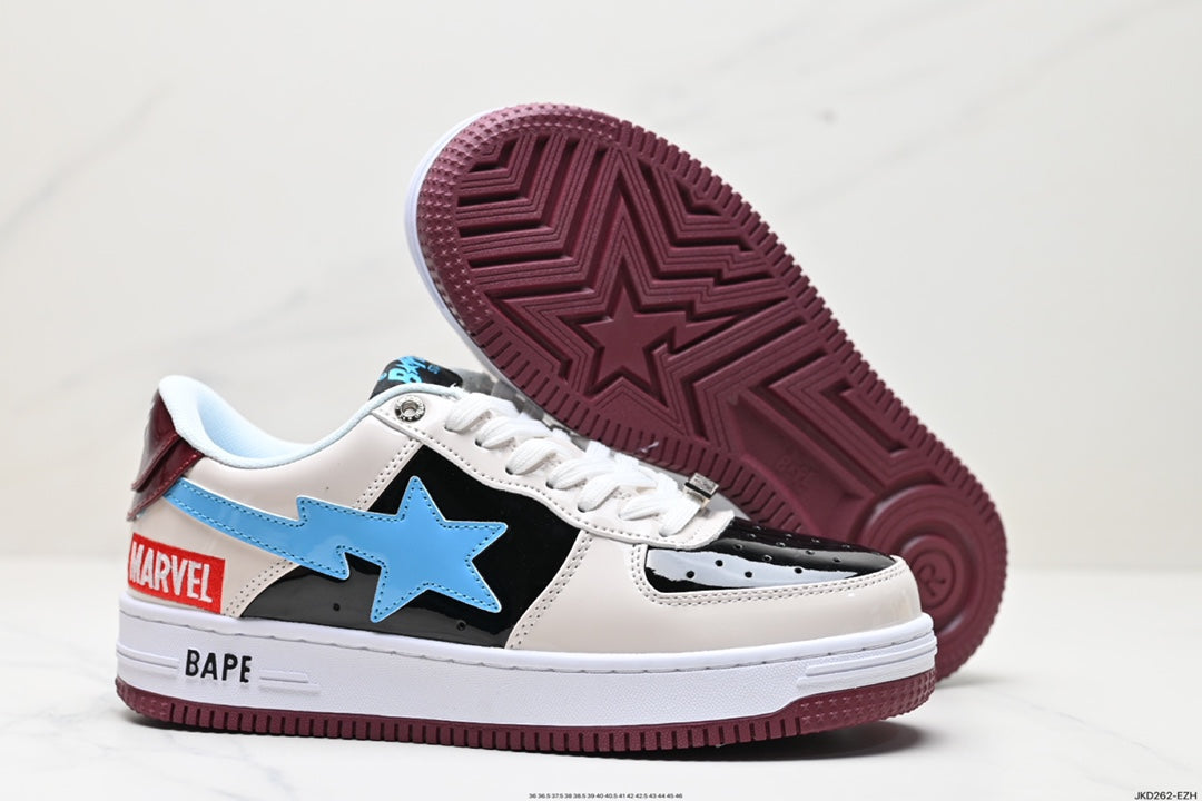 Bape-Shoes Low Cut Casual Sports Shoes