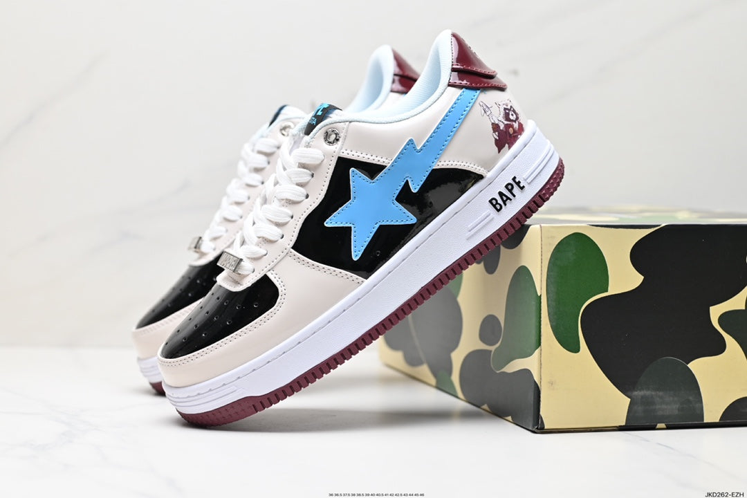 Bape-Shoes Low Cut Casual Sports Shoes