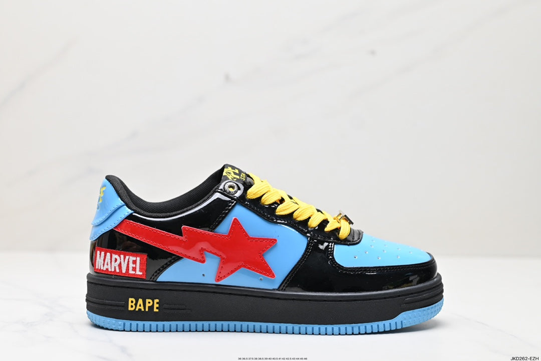 Bape-Shoes Low Cut Casual Sports Shoes