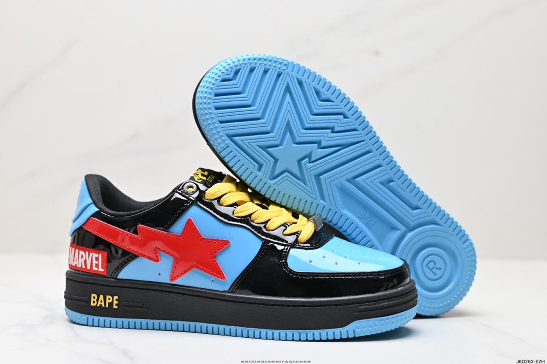 Bape-Shoes Low Cut Casual Sports Shoes