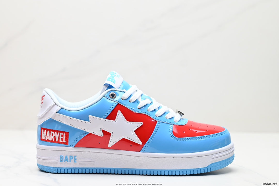 Bape-Shoes Low Cut Casual Sports Shoes