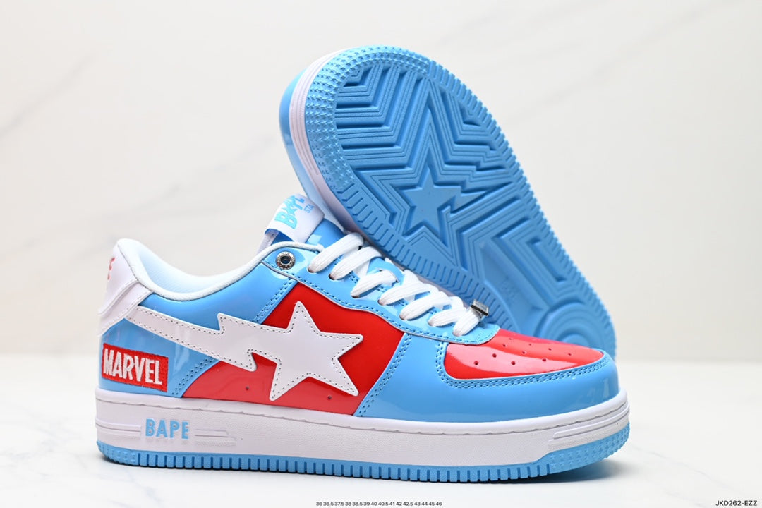 Bape-Shoes Low Cut Casual Sports Shoes