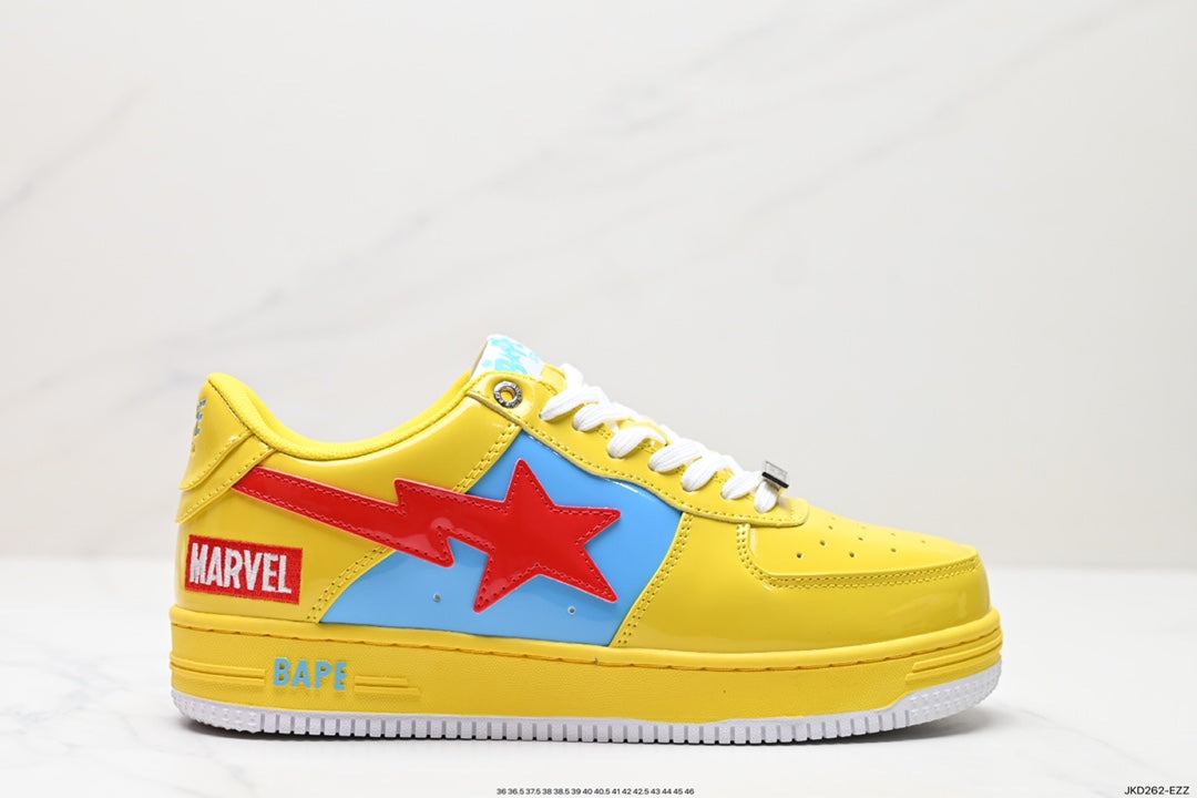 Bape-Shoes Low Cut Casual Sports Shoes