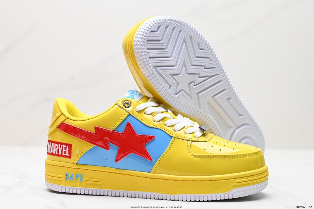 Bape-Shoes Low Cut Casual Sports Shoes