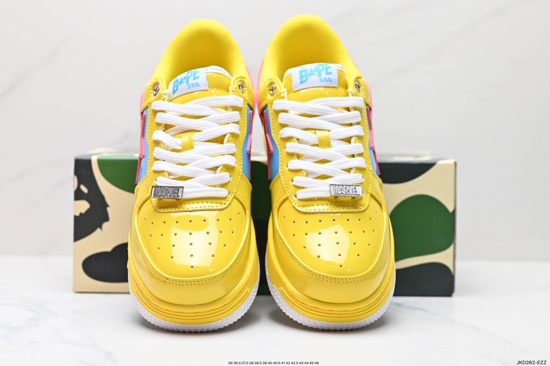 Bape-Shoes Low Cut Casual Sports Shoes