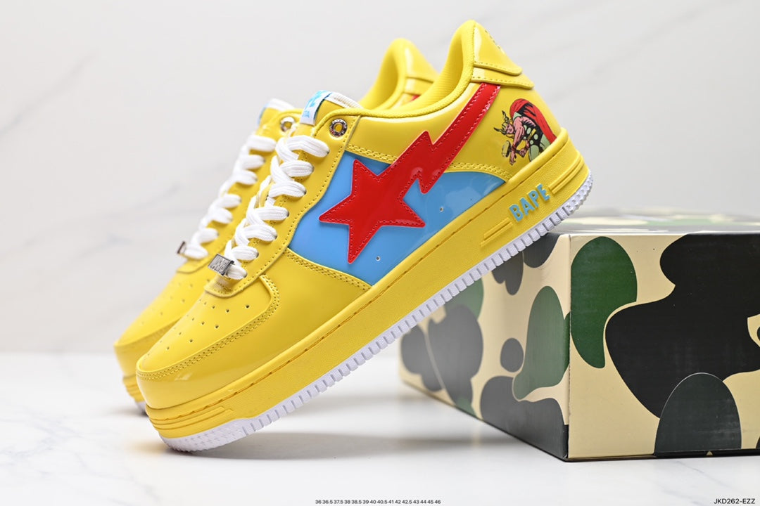 Bape-Shoes Low Cut Casual Sports Shoes