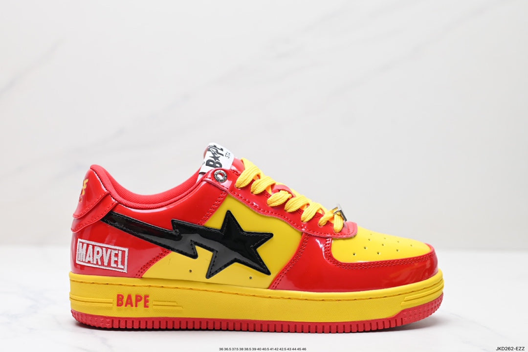 Bape-Shoes Low Cut Casual Sports Shoes